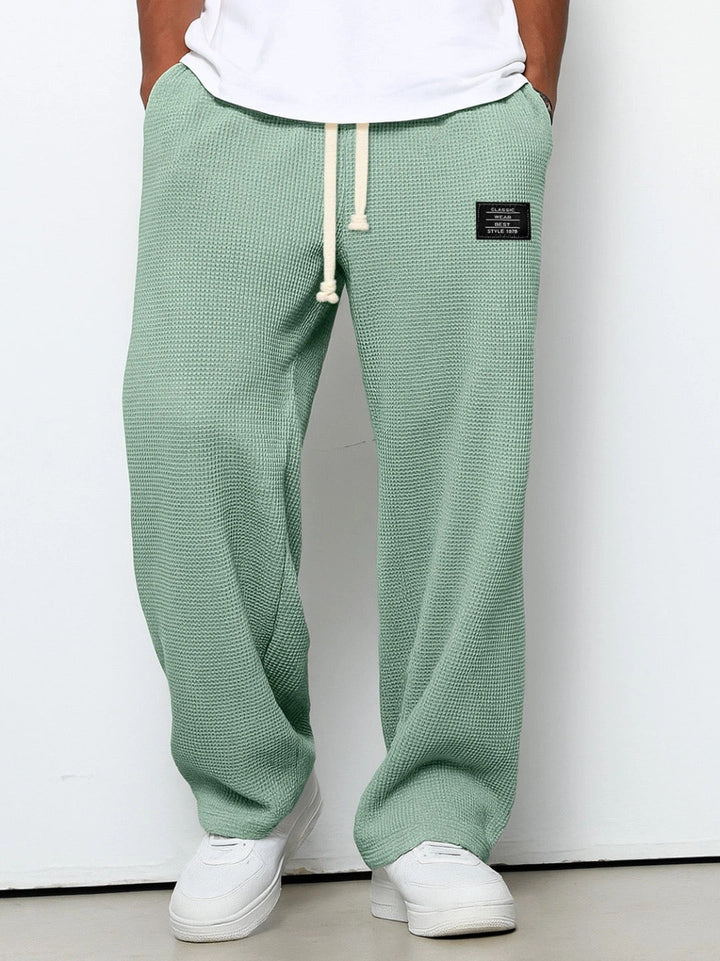 Lucas — Pantalones de punto texturizado