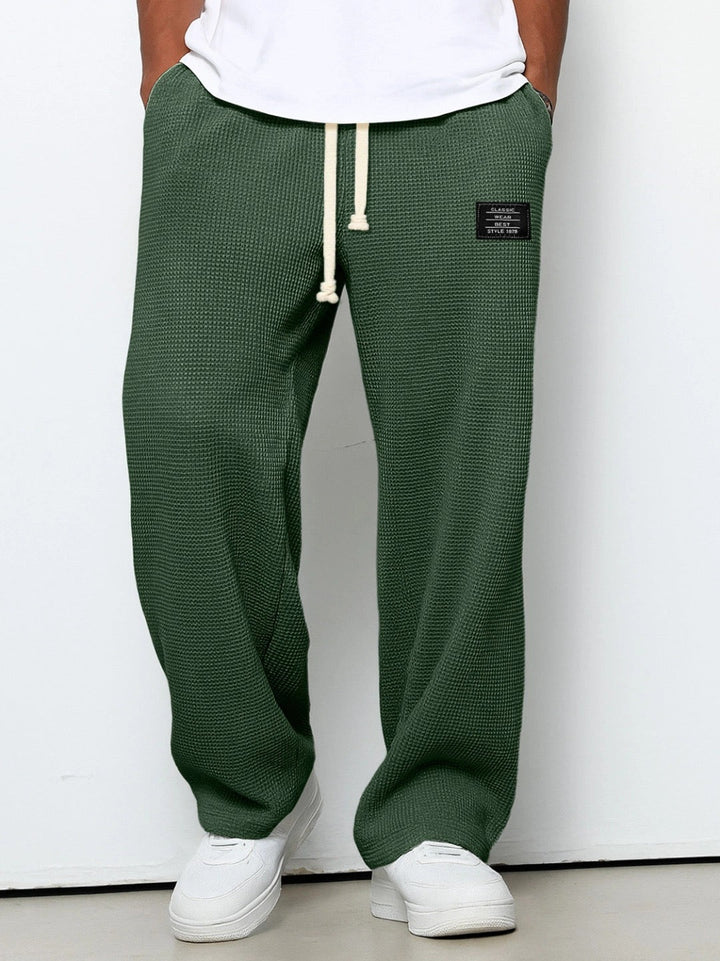 Lucas — Pantalones de punto texturizado