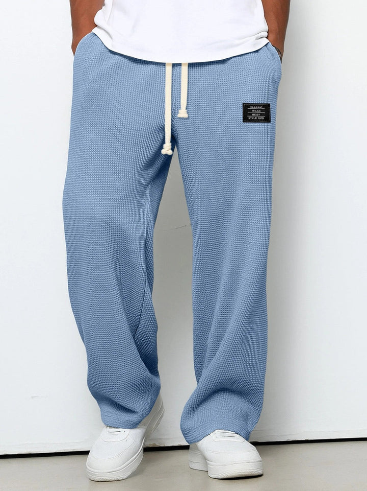 Lucas — Pantalones de punto texturizado