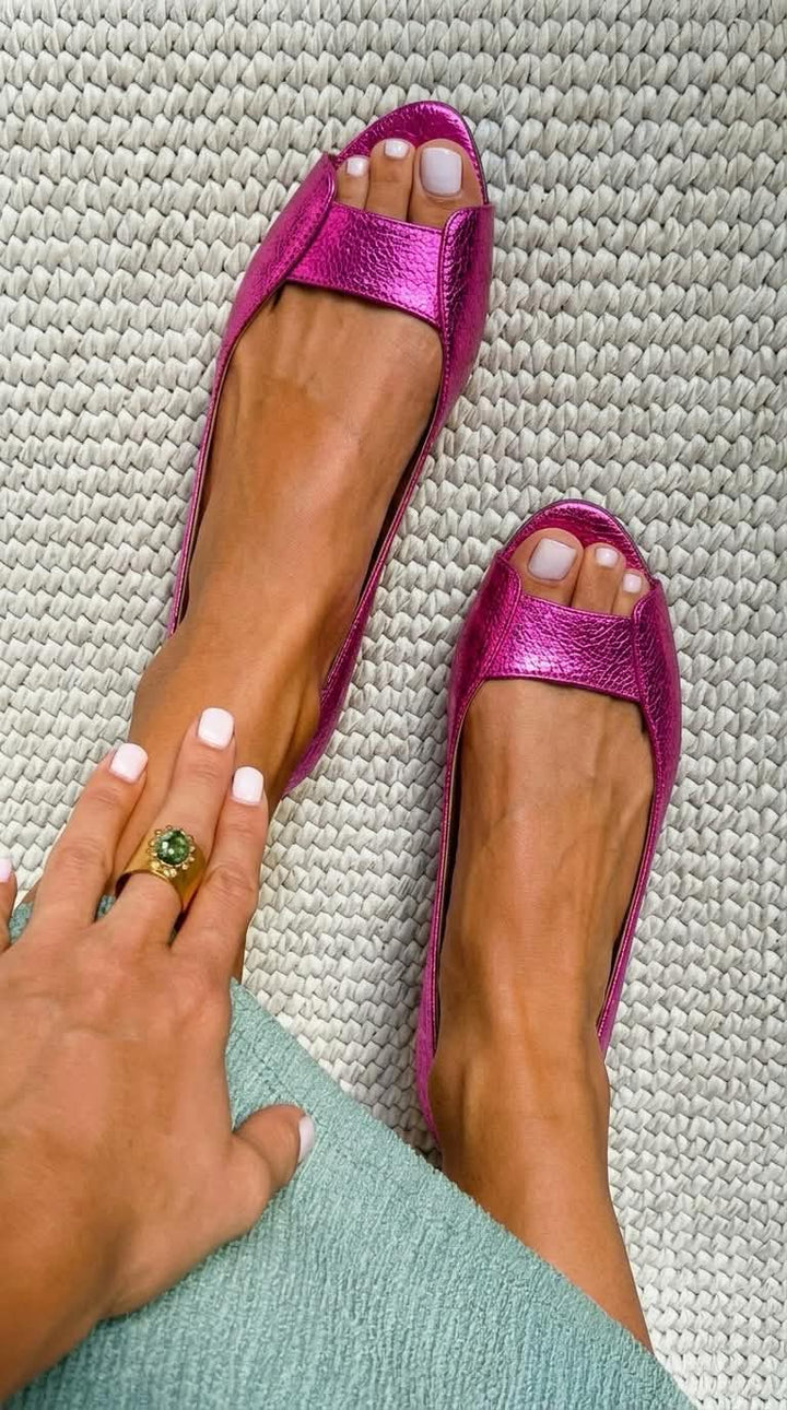 Adelina – Sandalias Doradas Comfort Chic