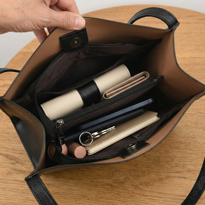 Elena™ | Elegante bolso de cuero