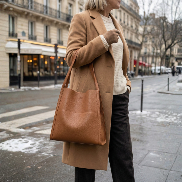 Elena™ | Elegante bolso de cuero