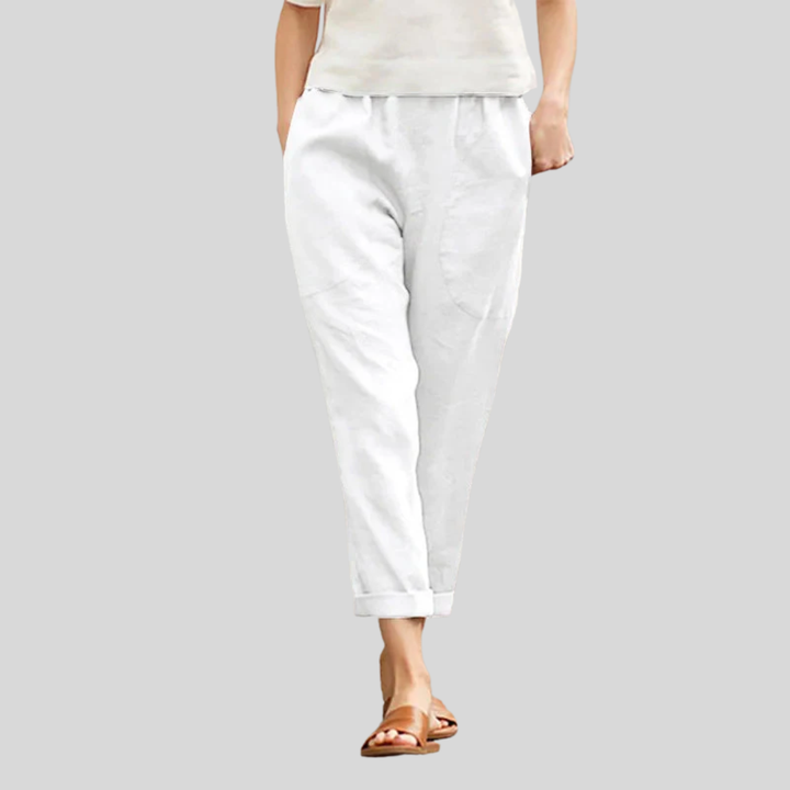 Kriza - Pantalones Amplios con Bolsillos