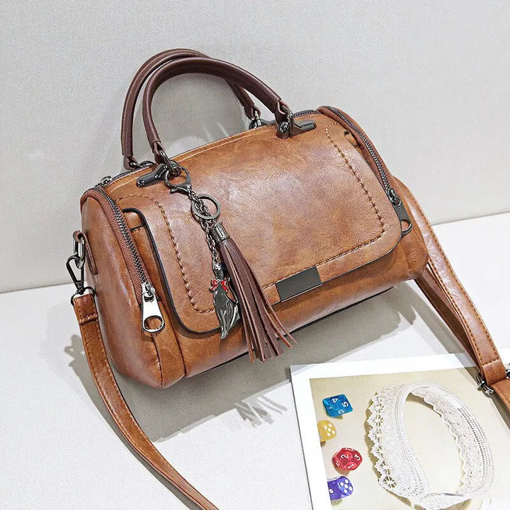 Julie™ | Bolso de Cuero Texturizado