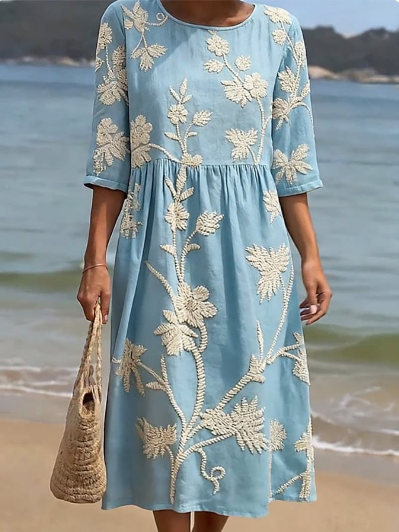 Ropa casual para mujer con estampado floral