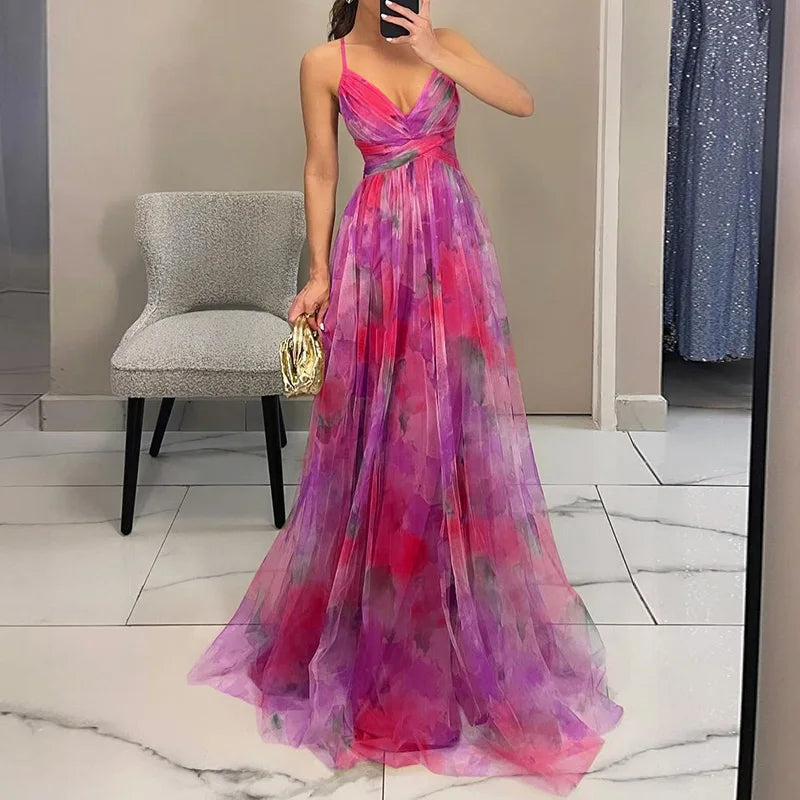 Giselle – Vestido largo floral
