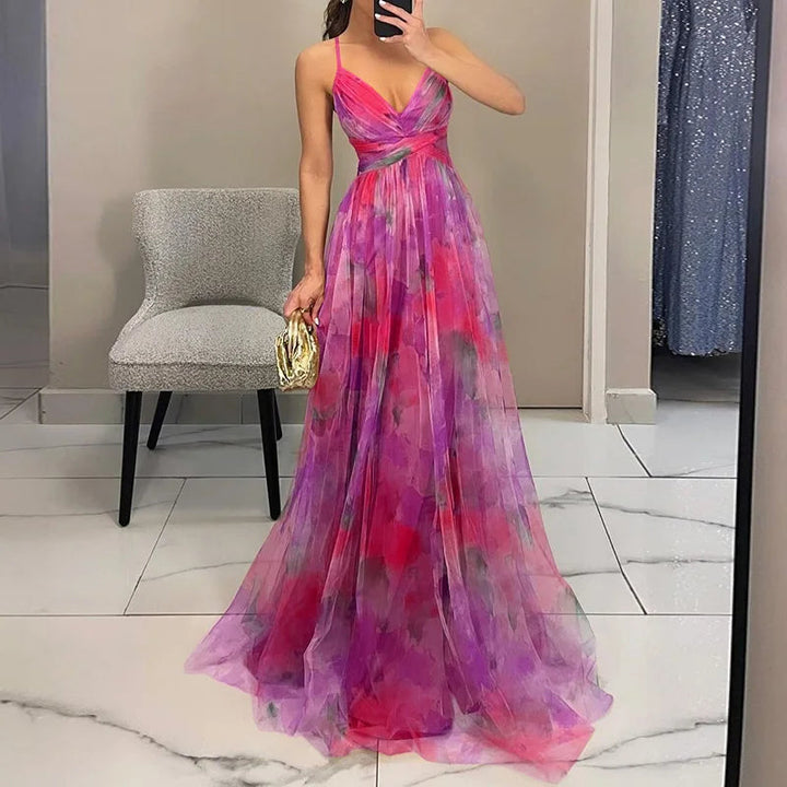 Giselle – Vestido largo floral