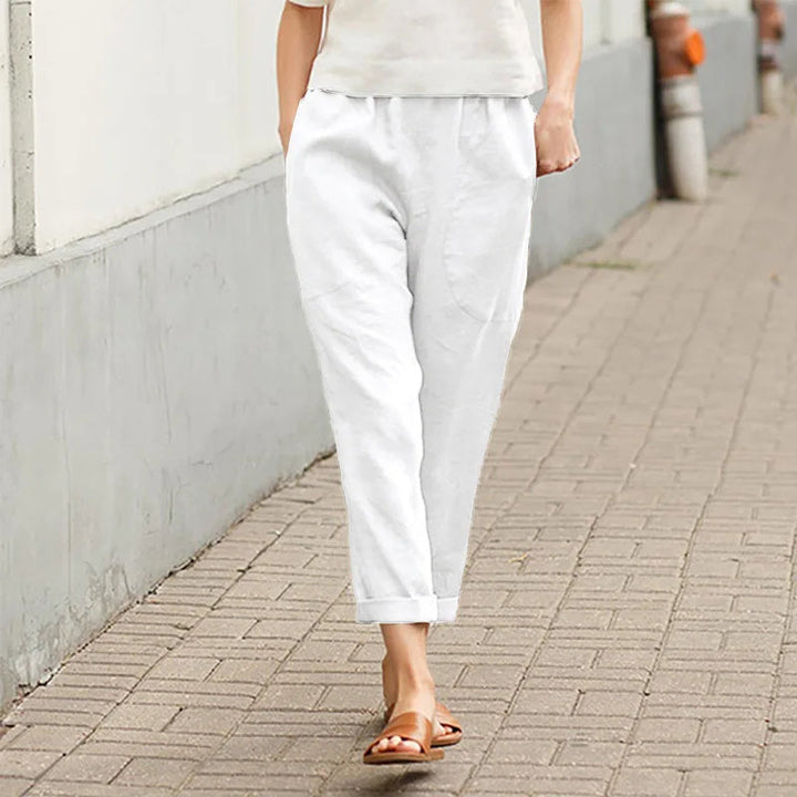 Kriza - Pantalones Amplios con Bolsillos