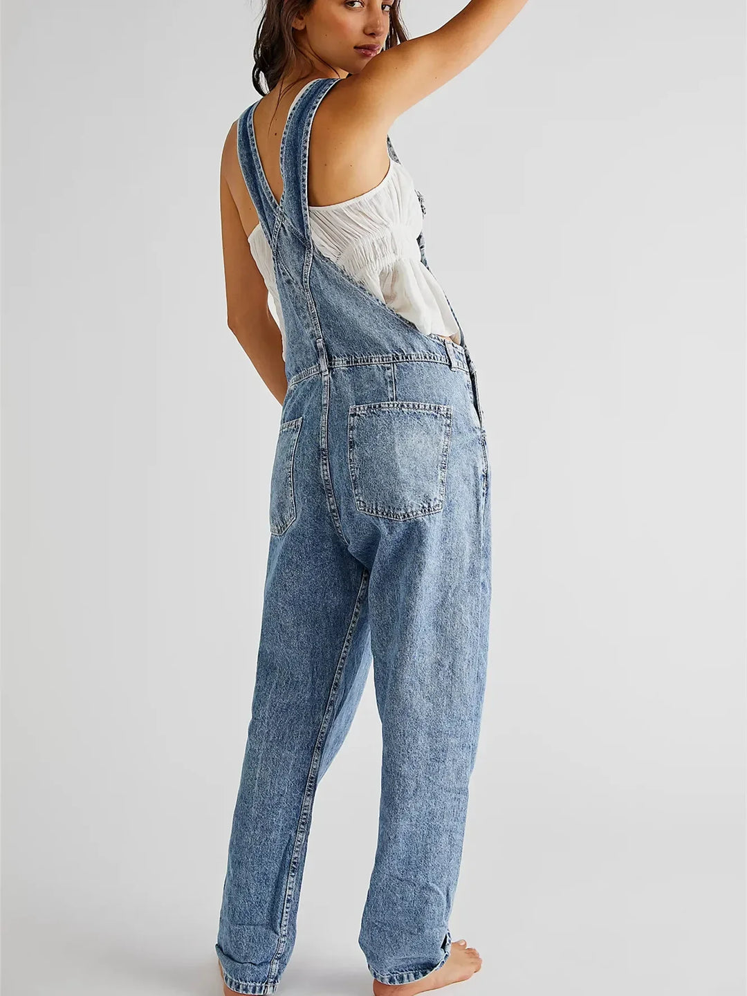 Emma - Mono de mezclilla casual