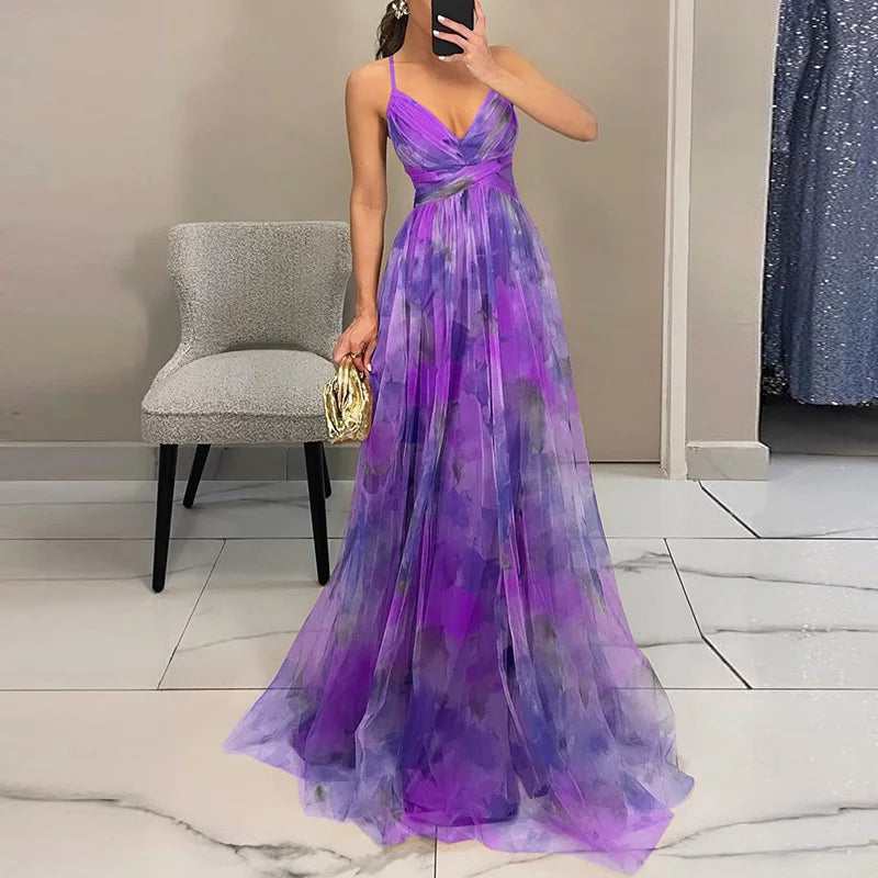 Giselle – Vestido largo floral
