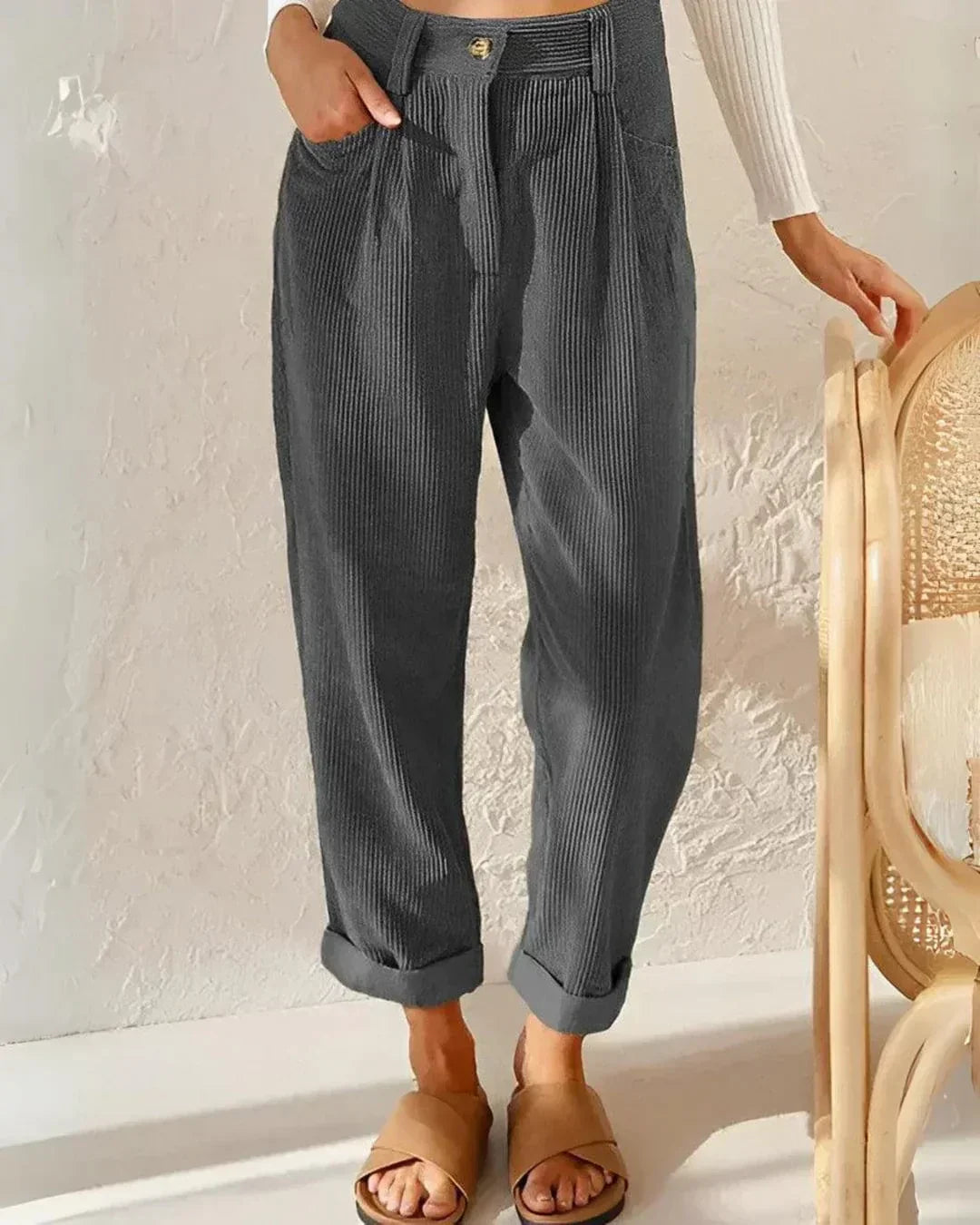 Cassidy - Pantalón Casual Atemporal