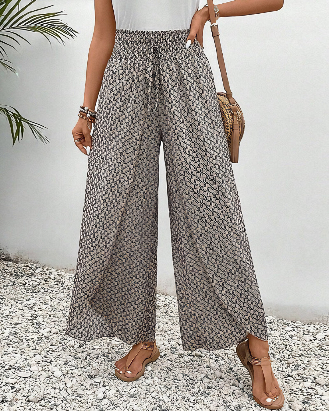Sahara - Pantalón Ancho Relajado