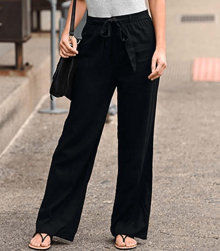 Joleen - Pantalón de Relax para Mujer con Cordon y Cintura Elástica