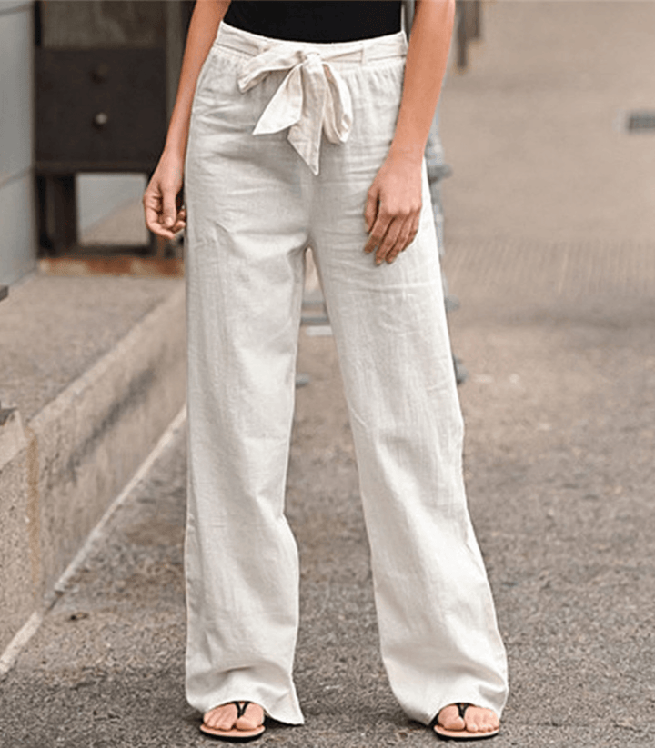 Joleen - Pantalón de Relax para Mujer con Cordon y Cintura Elástica