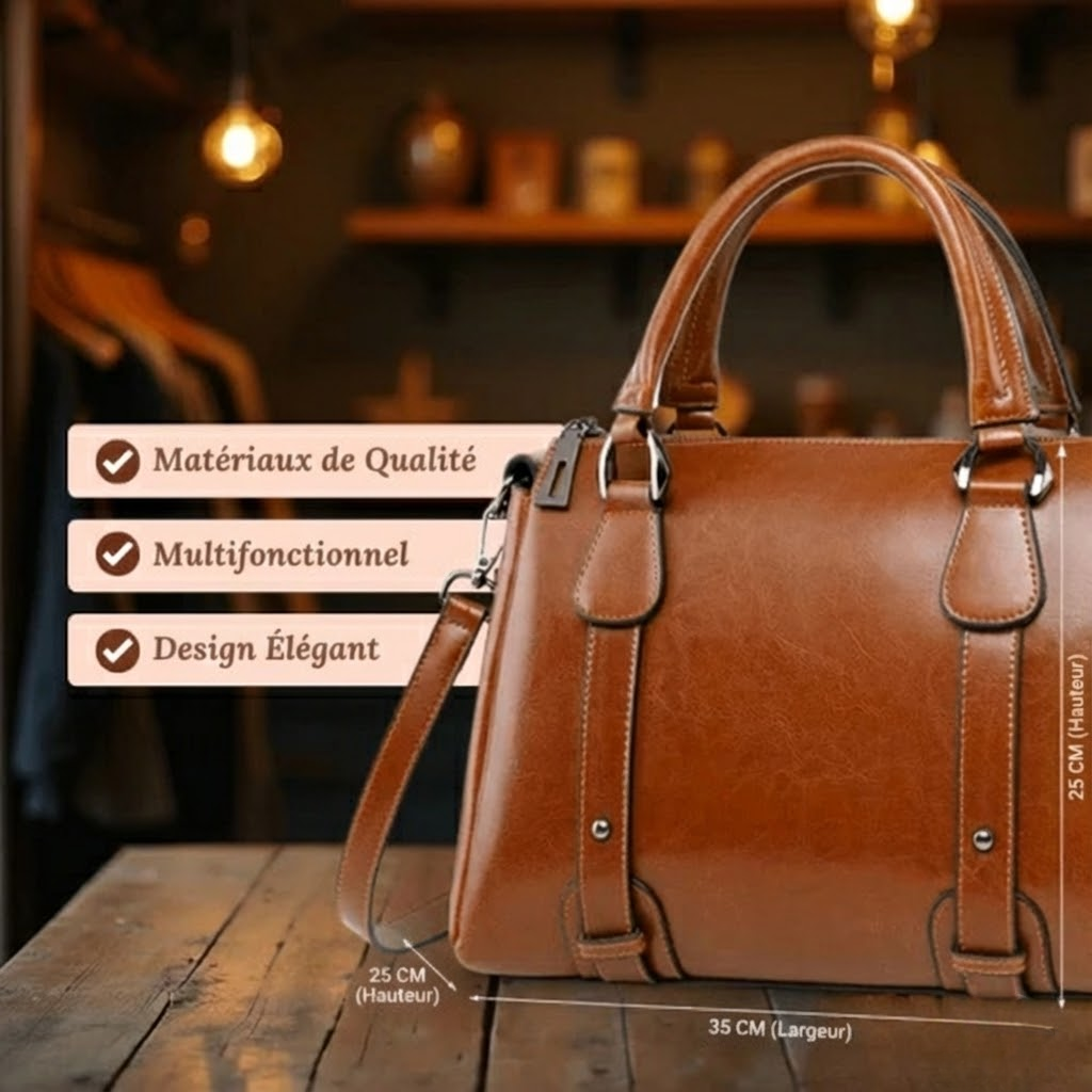 Camille™ | Bolsa de hombro pulida