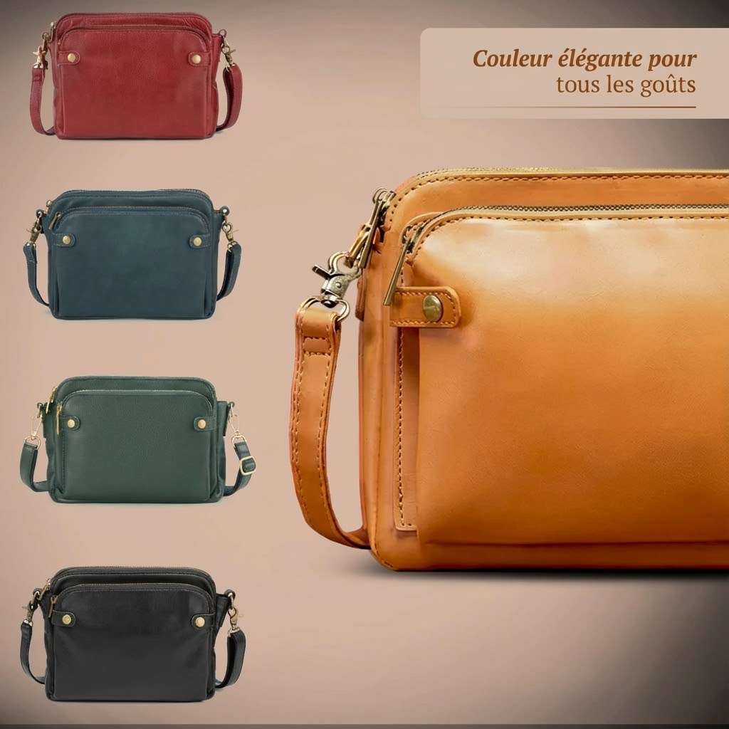 Kimberly™ | Bolsa de cuero clásica