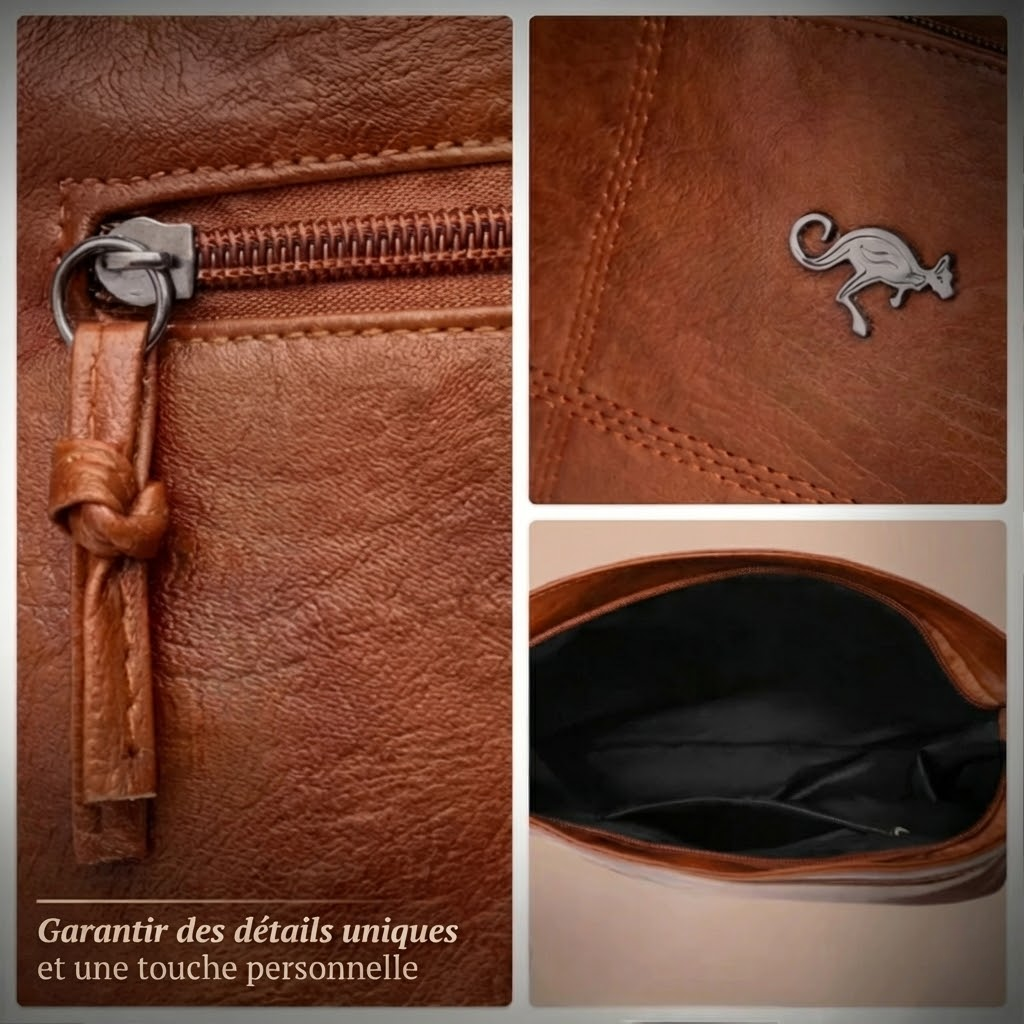 Catherine™ | Bolso de Hombro de Cuero
